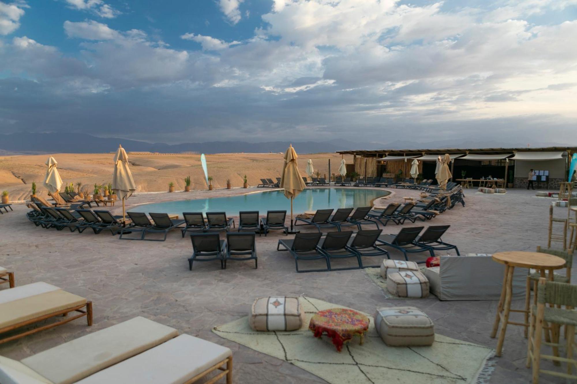 Le Bedouin Agafay Villa Marrakesh Exteriör bild