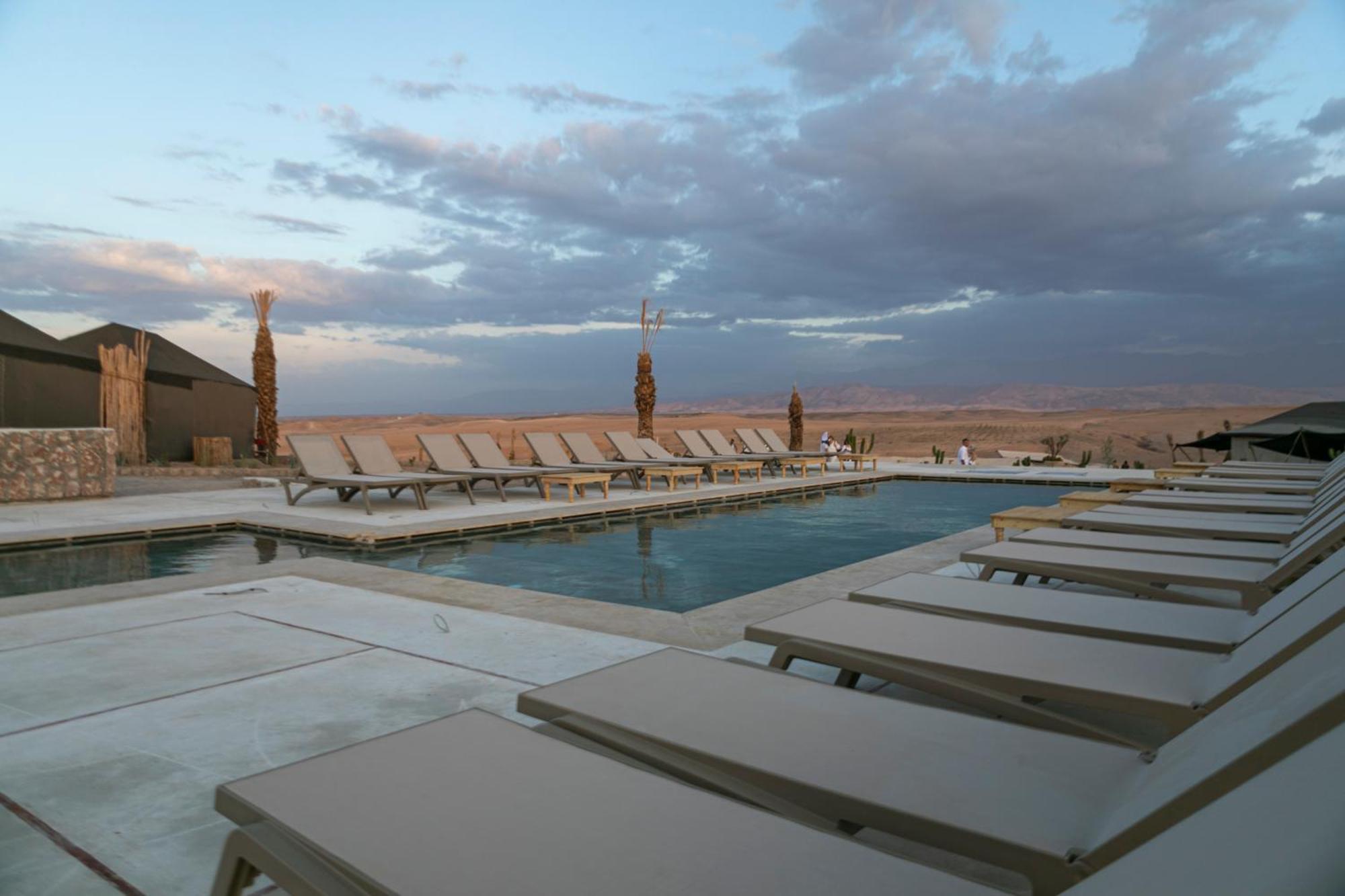 Le Bedouin Agafay Villa Marrakesh Exteriör bild