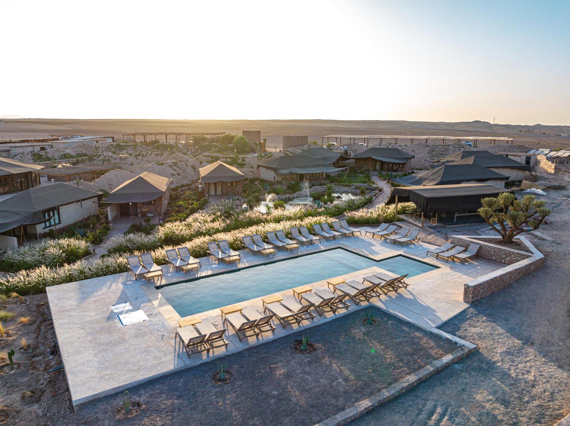 Le Bedouin Agafay Villa Marrakesh Exteriör bild